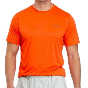 COLUMBIA MEN'S T-SHIRTS ORANGE NEW